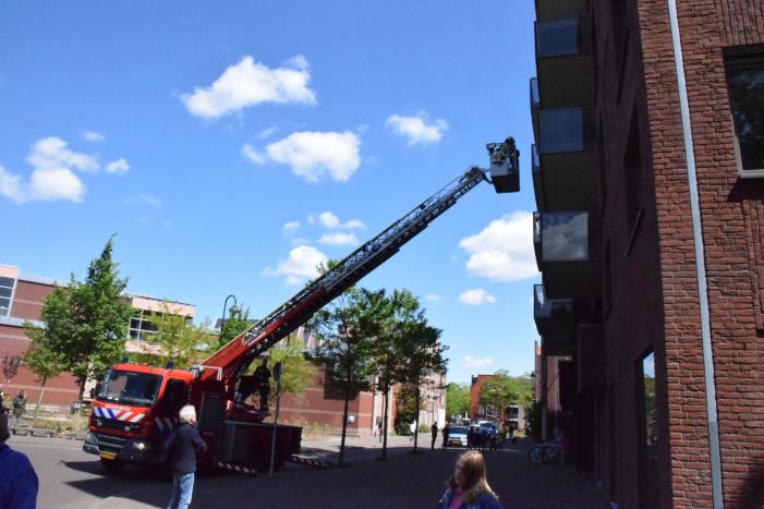 Brand op derde verdieping van appartementencomplex