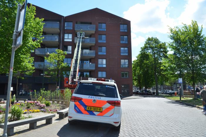 Brand op derde verdieping van appartementencomplex