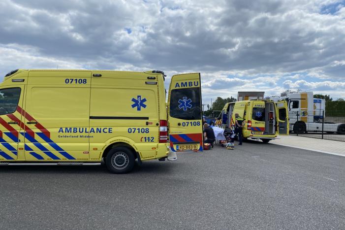 Motorcrosser ernstig gewond bij eenzijdig ongeluk