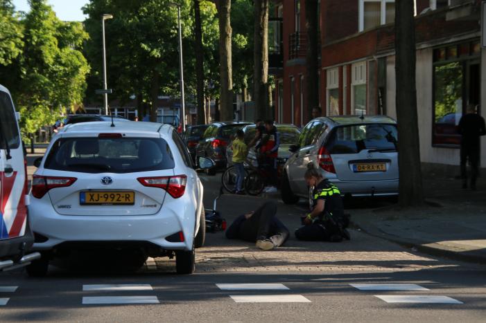 Fietser gewond bij aanrijding met auto