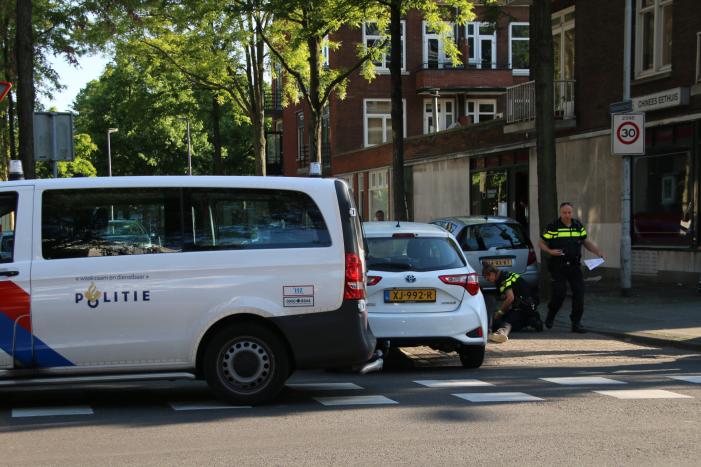 Fietser gewond bij aanrijding met auto