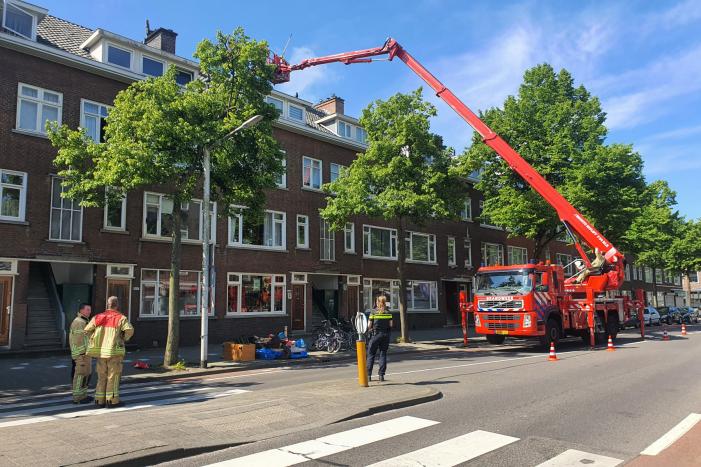 TV-schotel zorgt voor gevaarlijke situatie