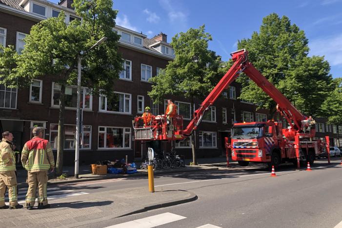 TV-schotel zorgt voor gevaarlijke situatie
