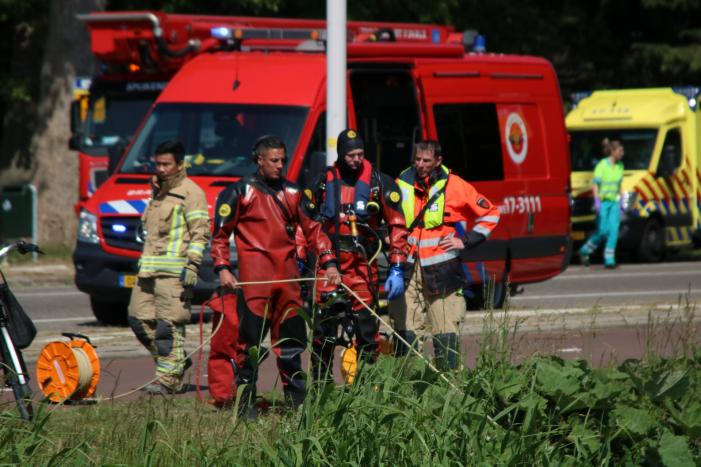 Zoekactie na vondst van onbeheerde scooter