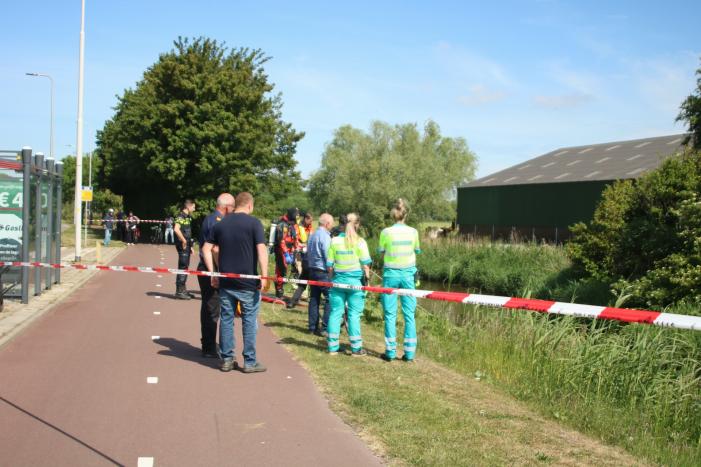 Zoekactie na vondst van onbeheerde scooter