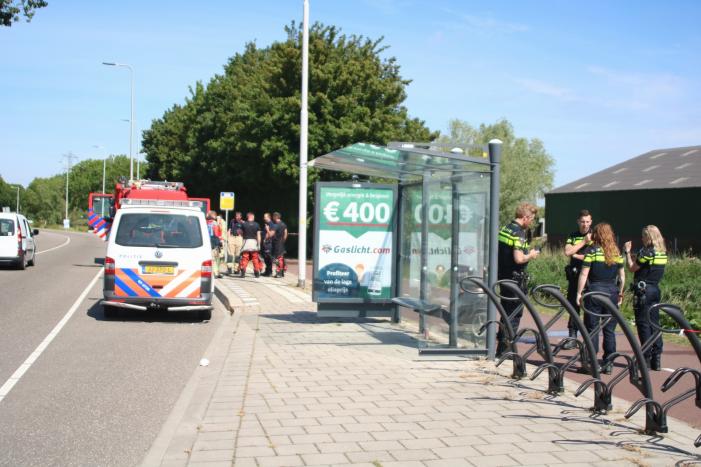 Zoekactie na vondst van onbeheerde scooter