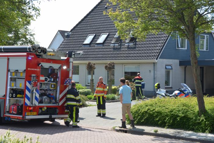 Brand in woning