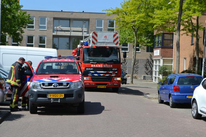 Gat in leiding veroorzaakt waterschade op meerdere etages