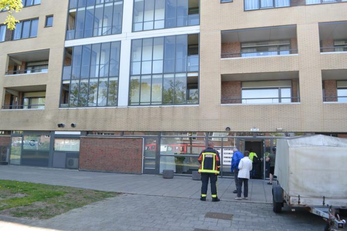 Gat in leiding veroorzaakt waterschade op meerdere etages
