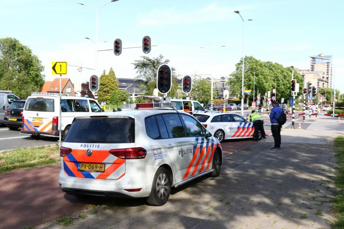 Fietser zwaar gewond na aanrijding