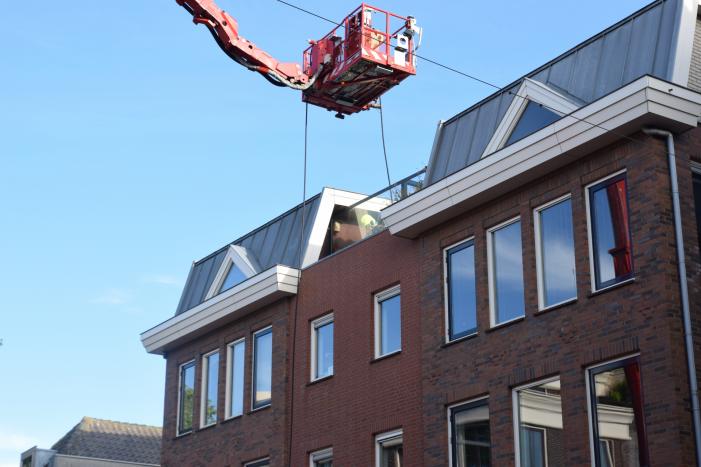 Brand op balkon geblust