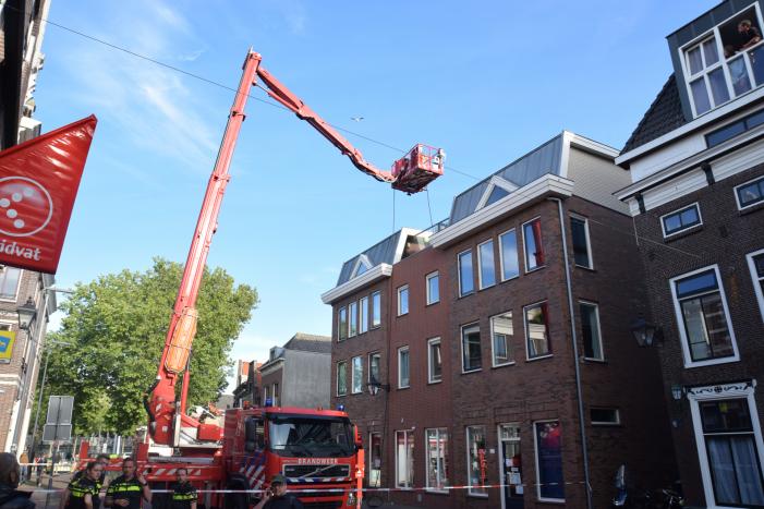 Brand op balkon geblust