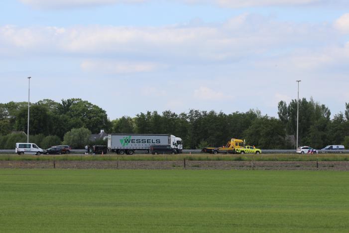 Rijksweg A1 112 meldingen Terschuur 
