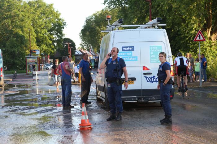 Waterballet na gesprongen waterleiding
