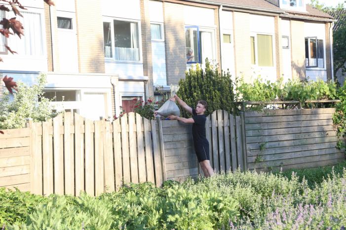 Waterballet na gesprongen waterleiding