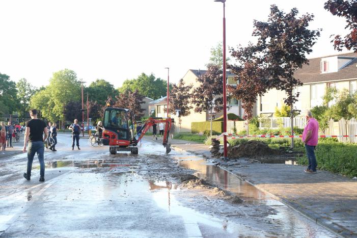 Waterballet na gesprongen waterleiding