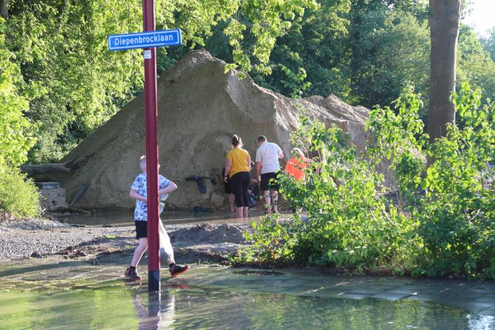 Waterballet na gesprongen waterleiding