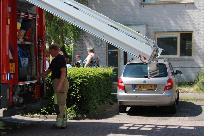 Brand in keuken snel geblust