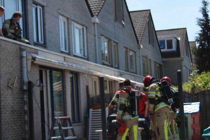 Brand in keuken snel geblust