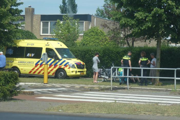 Fietser gewond na valpartij