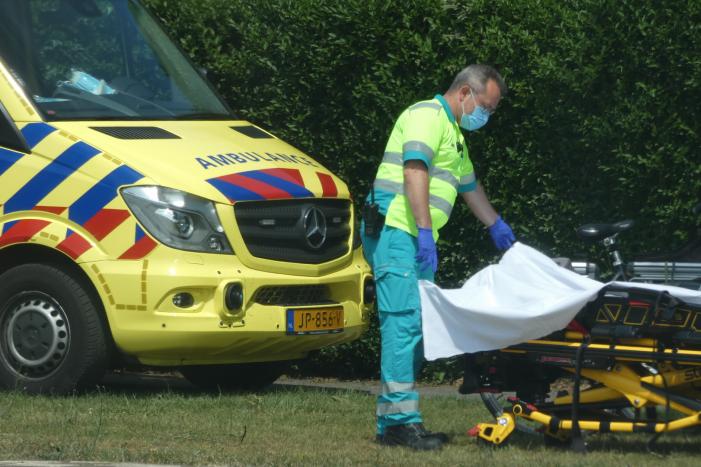 Fietser gewond na valpartij