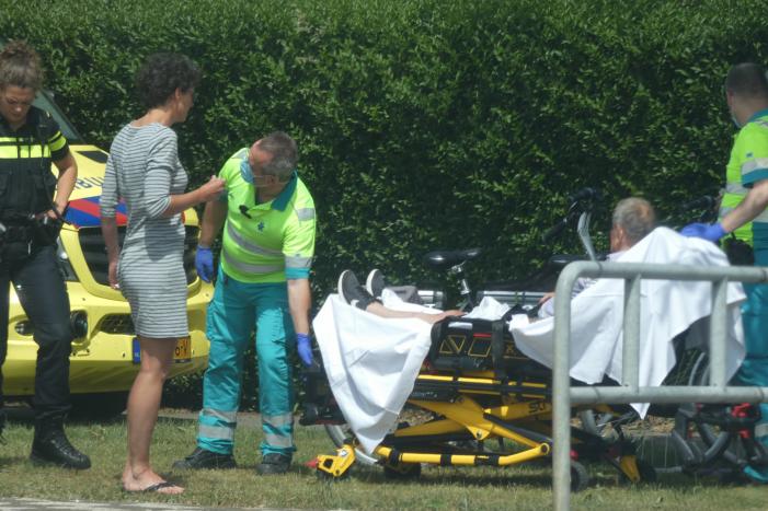 Fietser gewond na valpartij