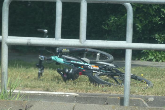 Fietser gewond na valpartij