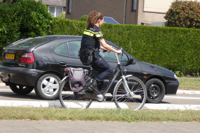 Fietser gewond na valpartij