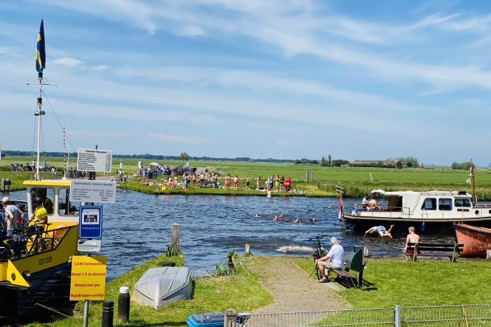 Massale vechtpartij bij drukte langs de Eem