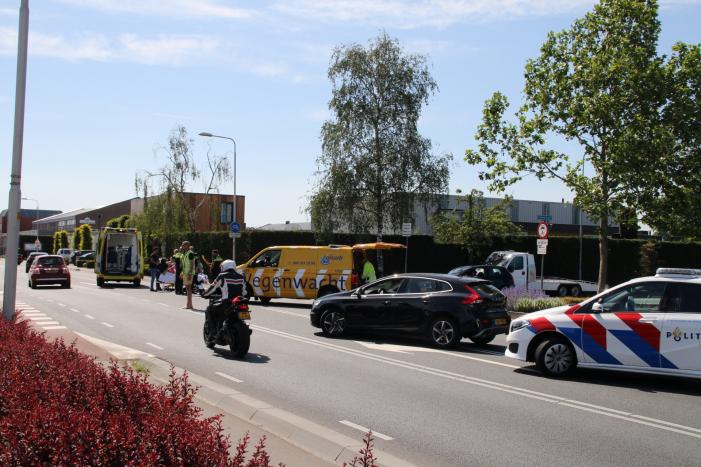 Fietser gewond na val