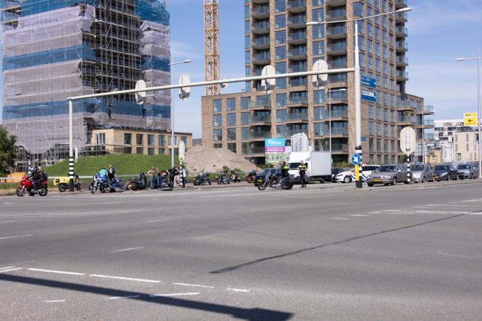 Motorrijder gewond bij ongeval