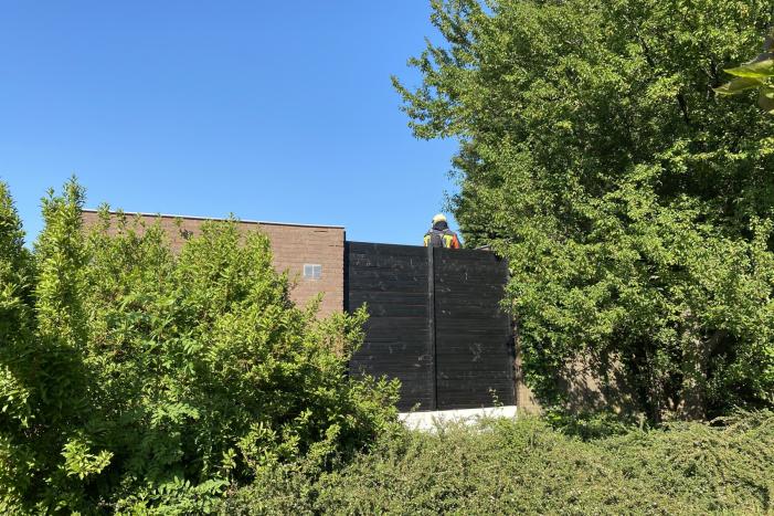 Wespenbestrijdingsactie eindigt in brand in spouwmuur