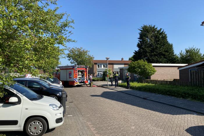 Wespenbestrijdingsactie eindigt in brand in spouwmuur