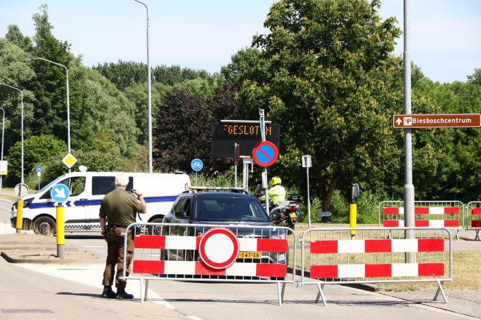 Recreatiegebied Merwelanden afgesloten door drukte