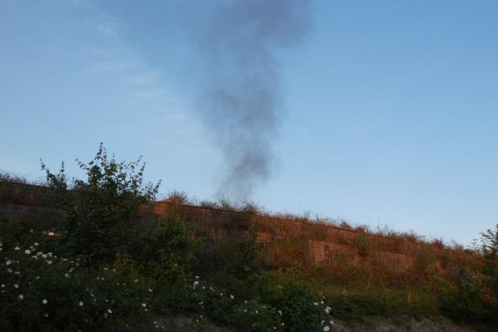 Buitenbrand blijkt kampvuur