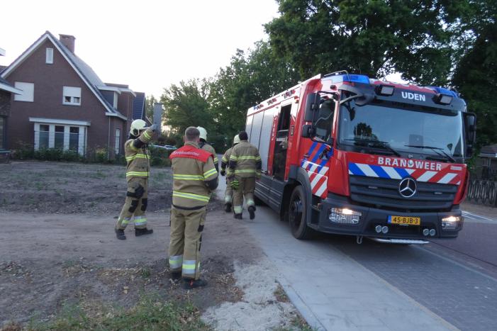 Buitenbrand blijkt kampvuur