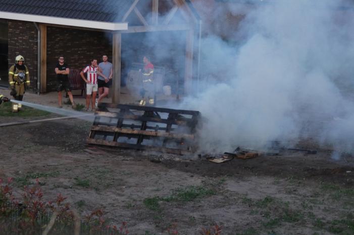 Buitenbrand blijkt kampvuur
