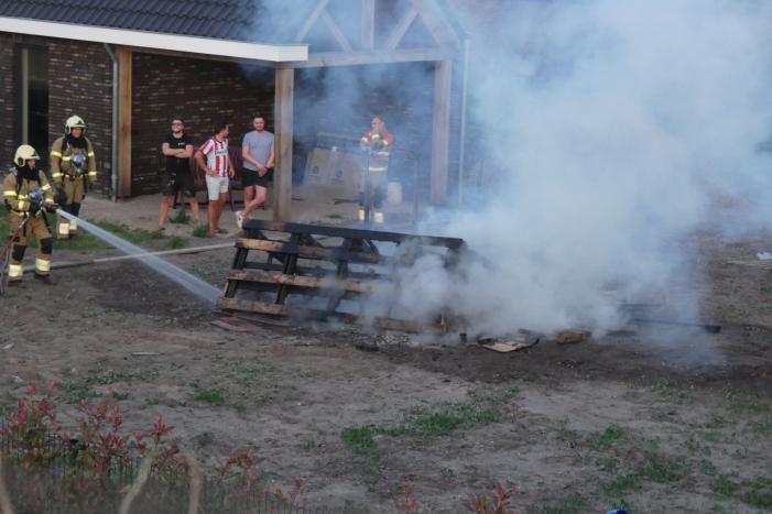Buitenbrand blijkt kampvuur