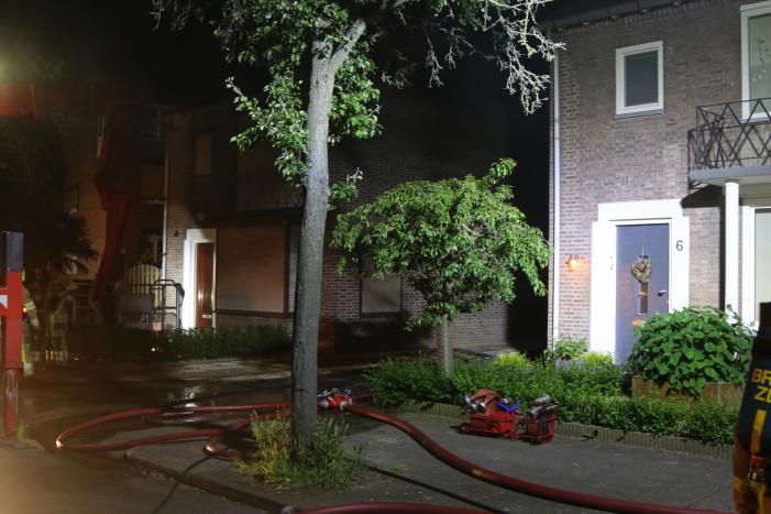 Flinke brand in woning