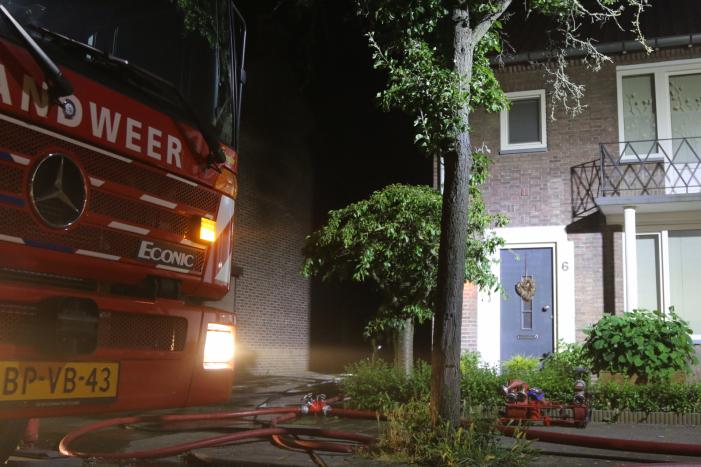 Flinke brand in woning