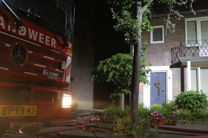 Flinke brand in woning