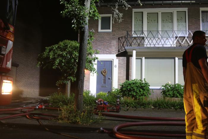 Flinke brand in woning