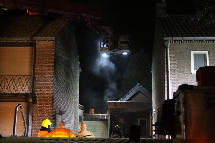 Flinke brand in woning