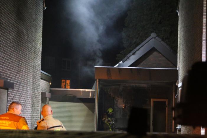 Flinke brand in woning