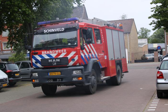 Brand in ondergrondse vuilcontainer
