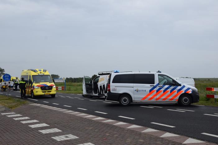 Gewonden na aanrijding met bestelbus
