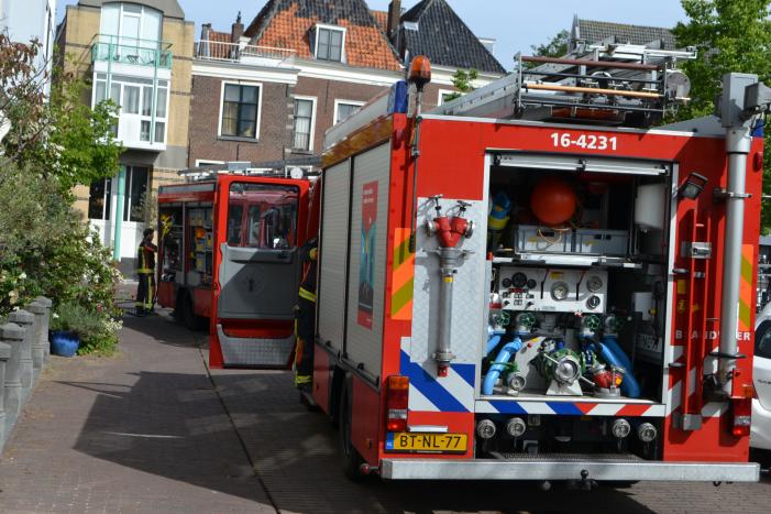 Uitslaande brand in bovenwoning