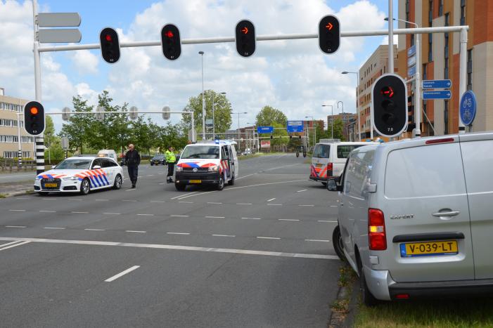 Opnieuw aanrijding met fiets, een persoon gewond