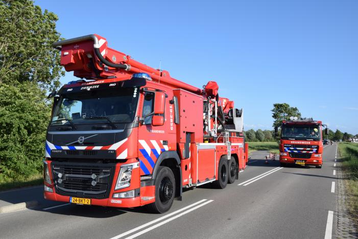 Uitslaande brand in schuur snel onder controle