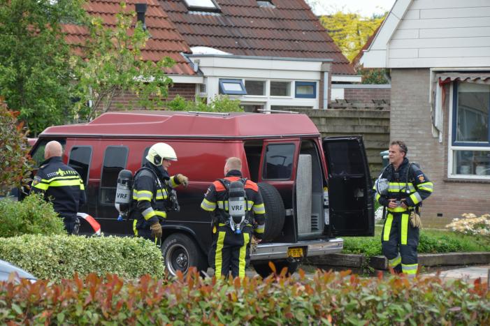 Oldtimer bus lekt lpg